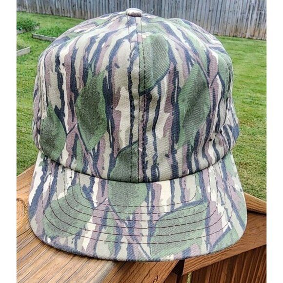 Vtg Realtree Camo Hat Original Camouflage Hunting Cap Ear Flap Thinsulate Large - Picture 1 of 11